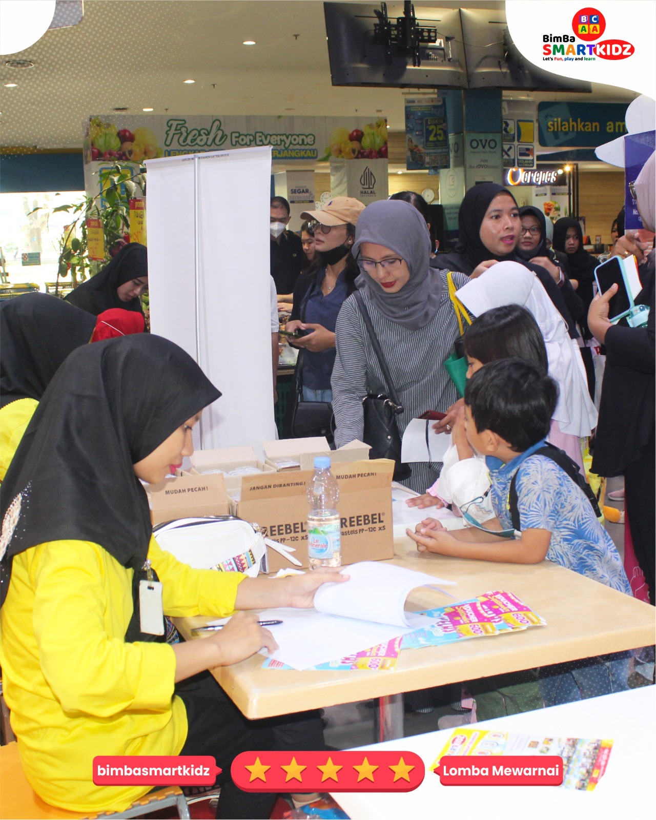 LOMBA MEWARNAI SMARTKIDZ, (HYPERMART)