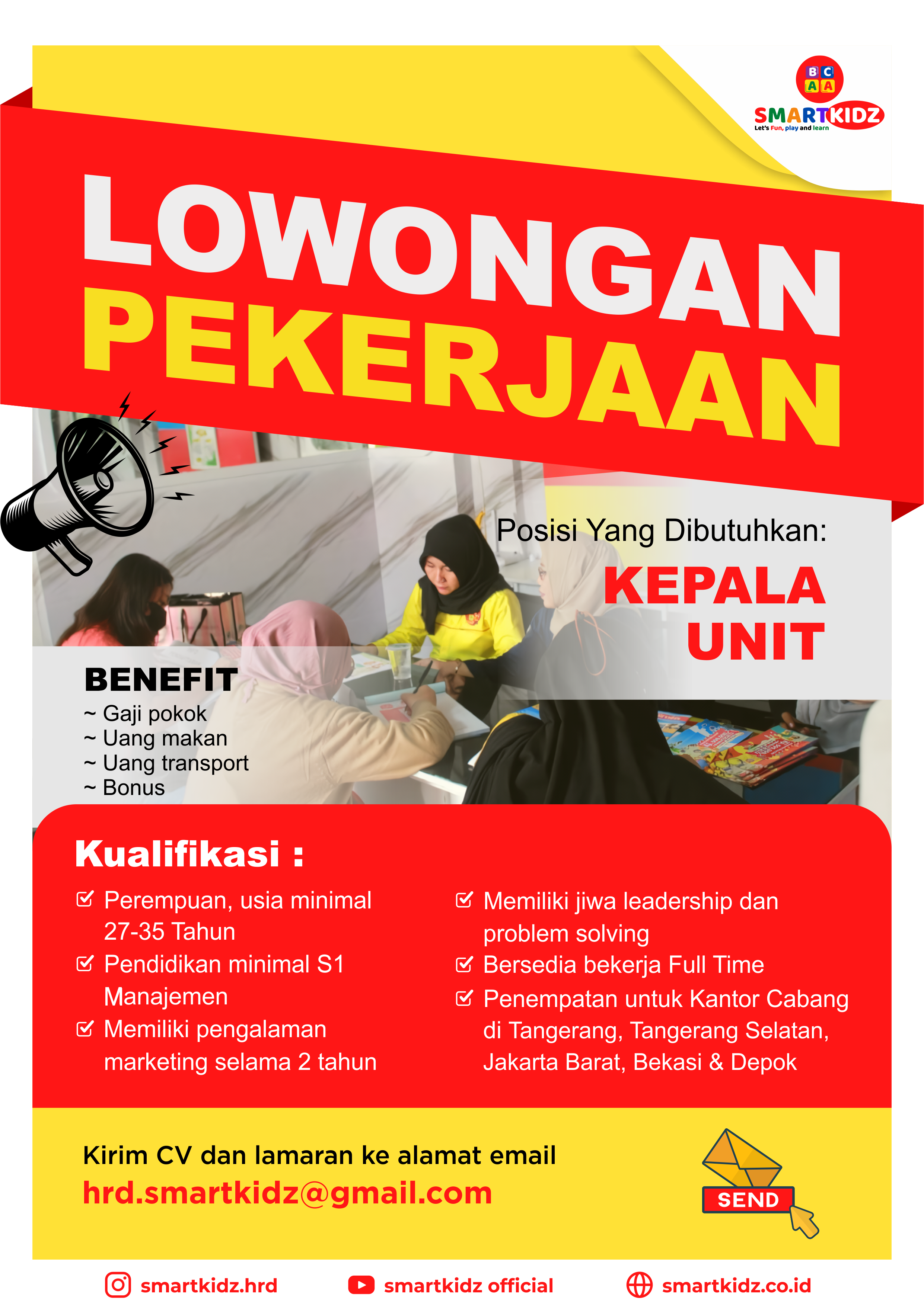 LOWONGAN KEPALA UNIT
