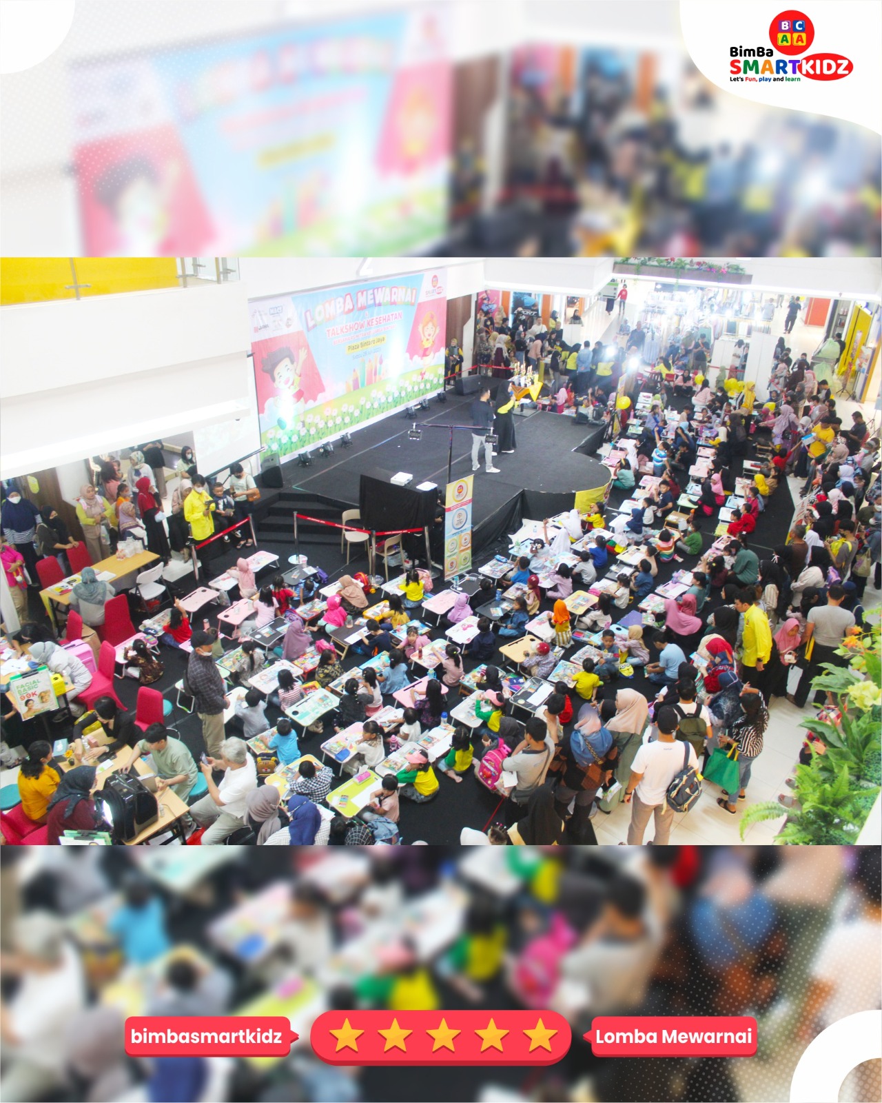 “Lomba Mewarnai & Talkshow Kesehatan” Plaza Bintaro Mall, Tangerang Selatan.