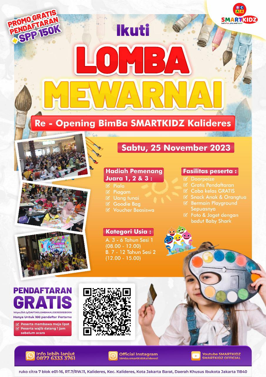 LOMBA MEWARNAI Opening BimBa SMARTKIDZ Kalideres