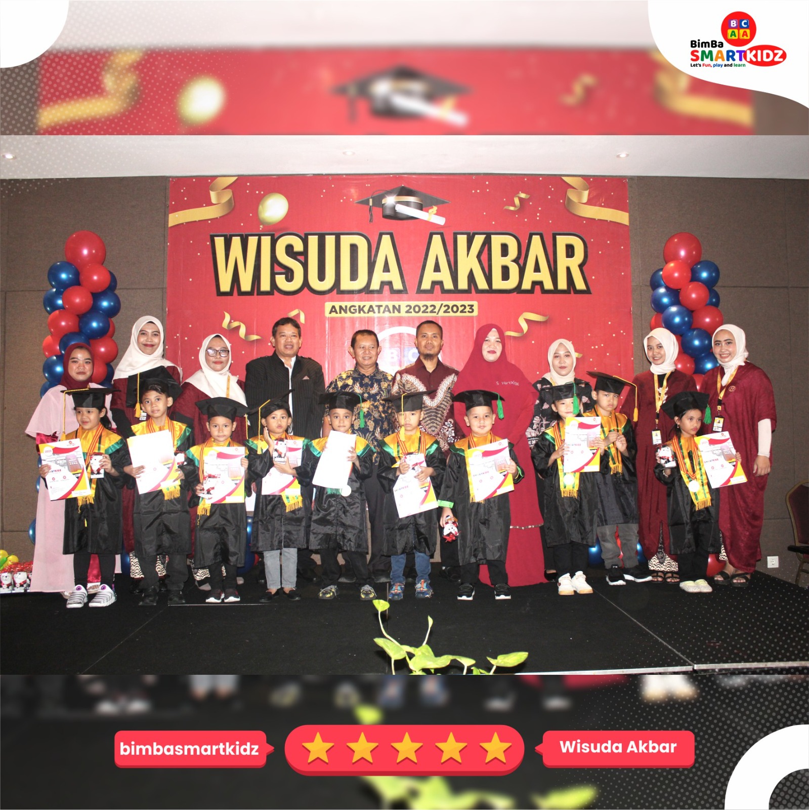 PRESS RELEASE: Wisuda Akbar SMARTKIDZ Tahun Ajaran 2022 / 2023